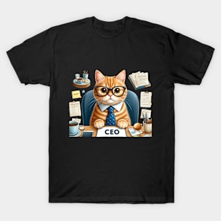 Lovely Feline Boss T-Shirt